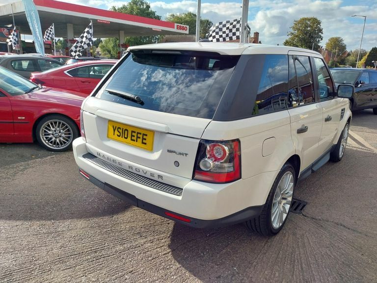 Land Rover Range Rover Sport Tdv6 Se White #4