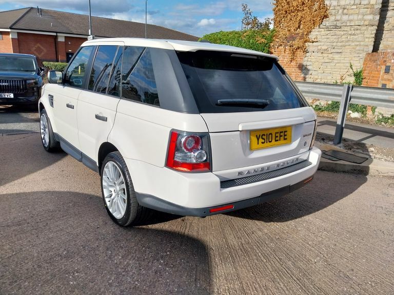 Land Rover Range Rover Sport Tdv6 Se White #3