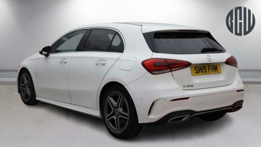 Mercedes-Benz A Class Amg Line SH19FHM White #3