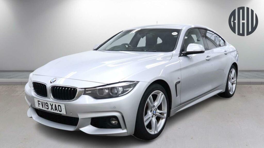 BMW 4 Series Gran Coupe M Sport Silver #2