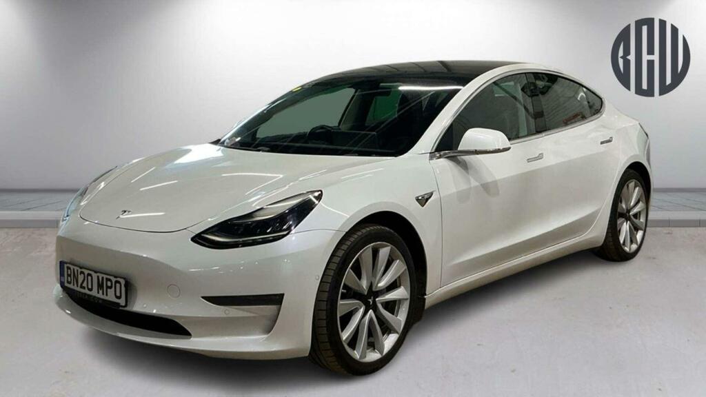 Tesla Model 3 Dual Motor Long Range 4Wde White #2