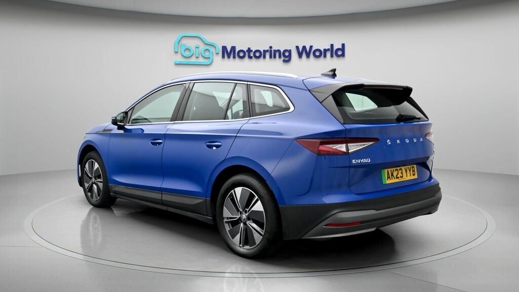 Skoda ENYAQ 80 Blue #5