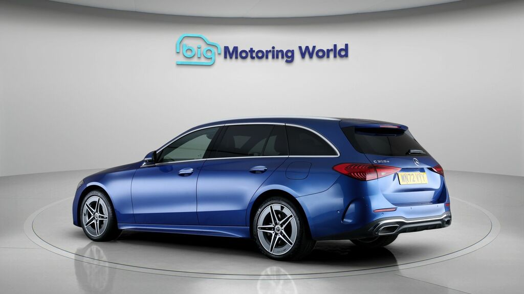 Mercedes-Benz C Class Amg Line WN72VYY Blue #5