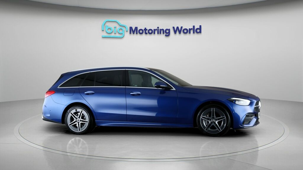 Mercedes-Benz C Class Amg Line WN72VYY Blue