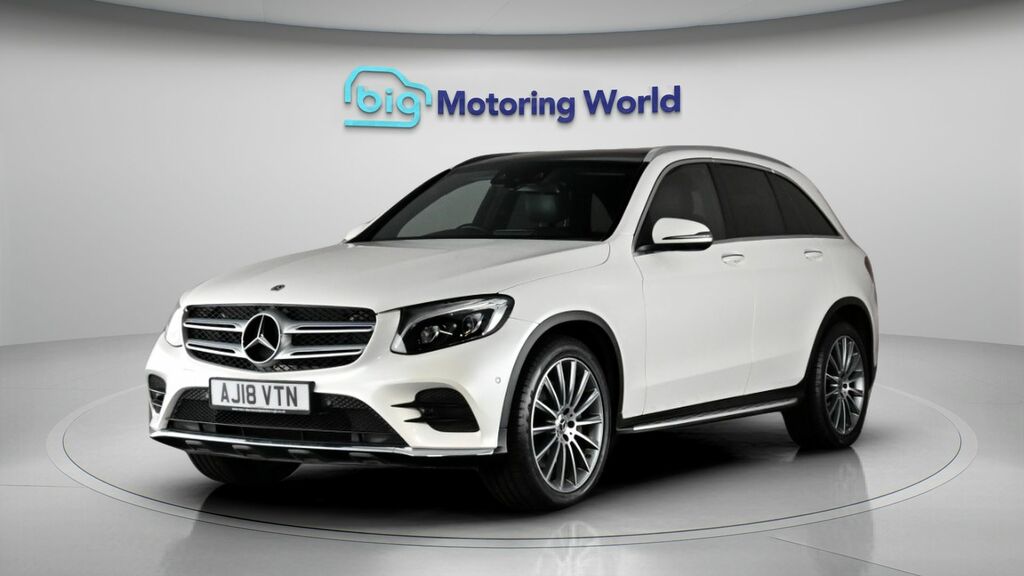 Mercedes-Benz GLC Class Amg Line AJ18VTN White #3