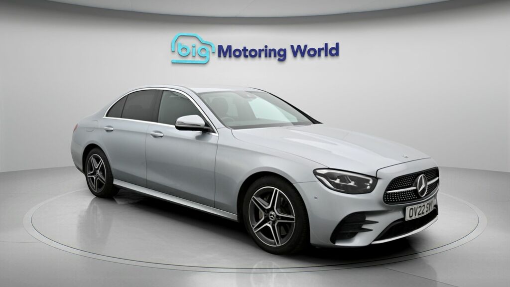 Mercedes-Benz E Class Amg Line Silver