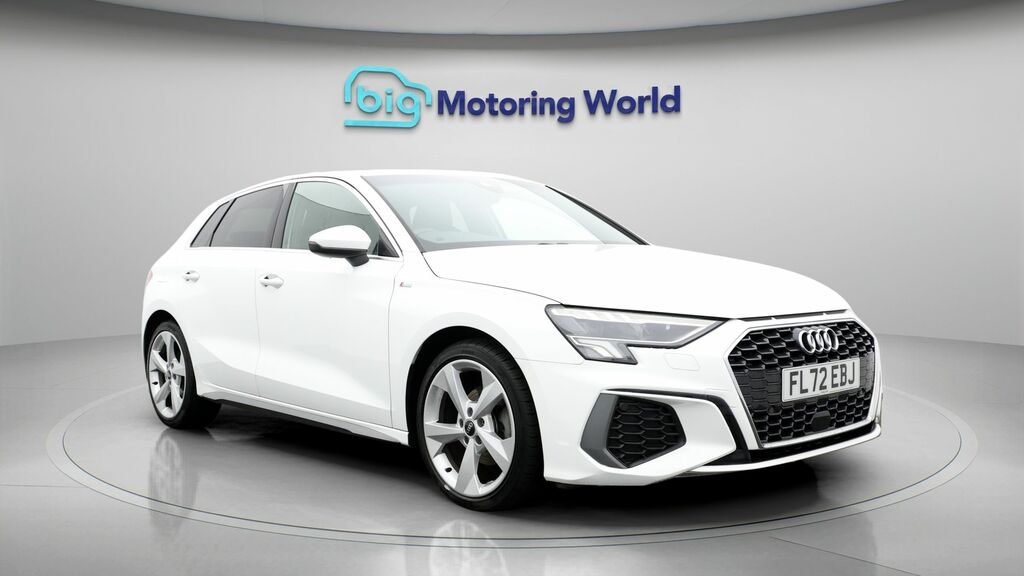 Audi A3 S Line White