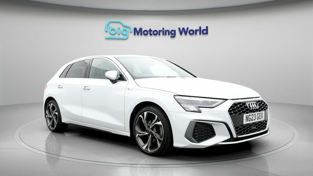 Audi A3 S Line White