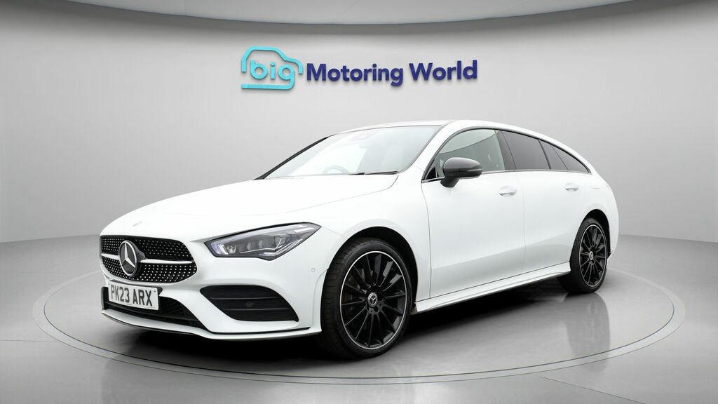 Mercedes-Benz CLA Class Amg Line Night Edition PK23ARX White #3