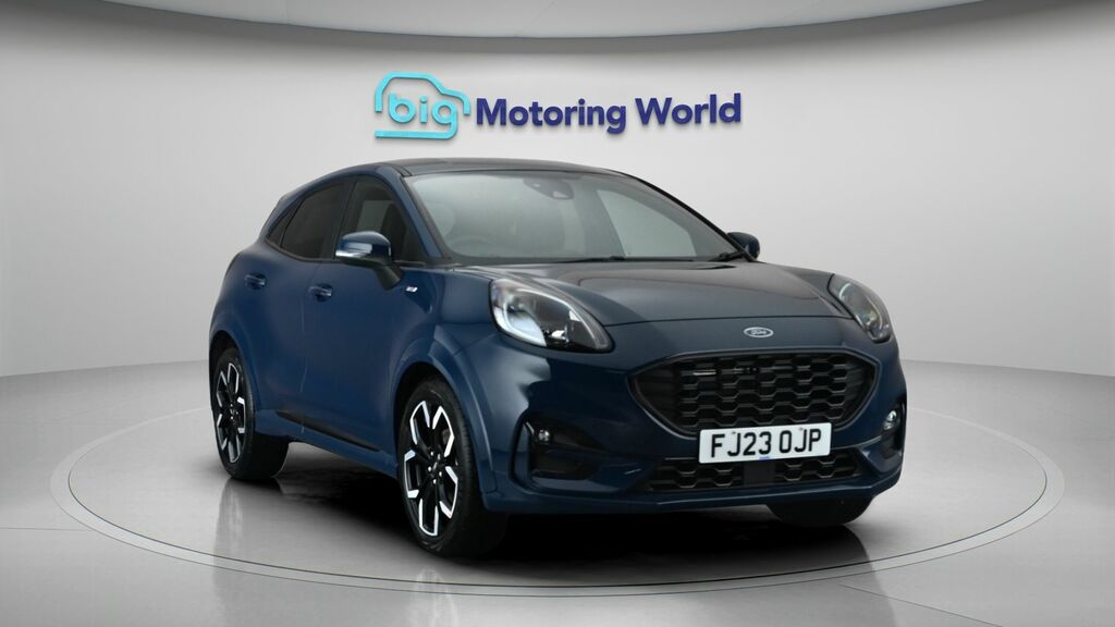 Ford Puma St-line X Blue