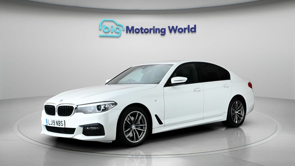 BMW 5 Series M Sport White