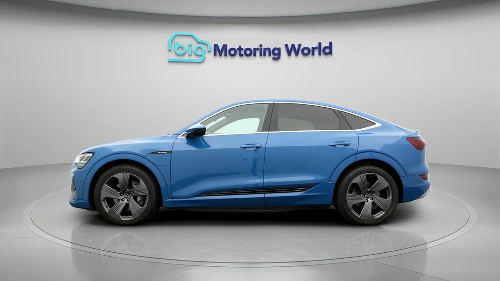 Audi E-Tron S S Line Blue #4