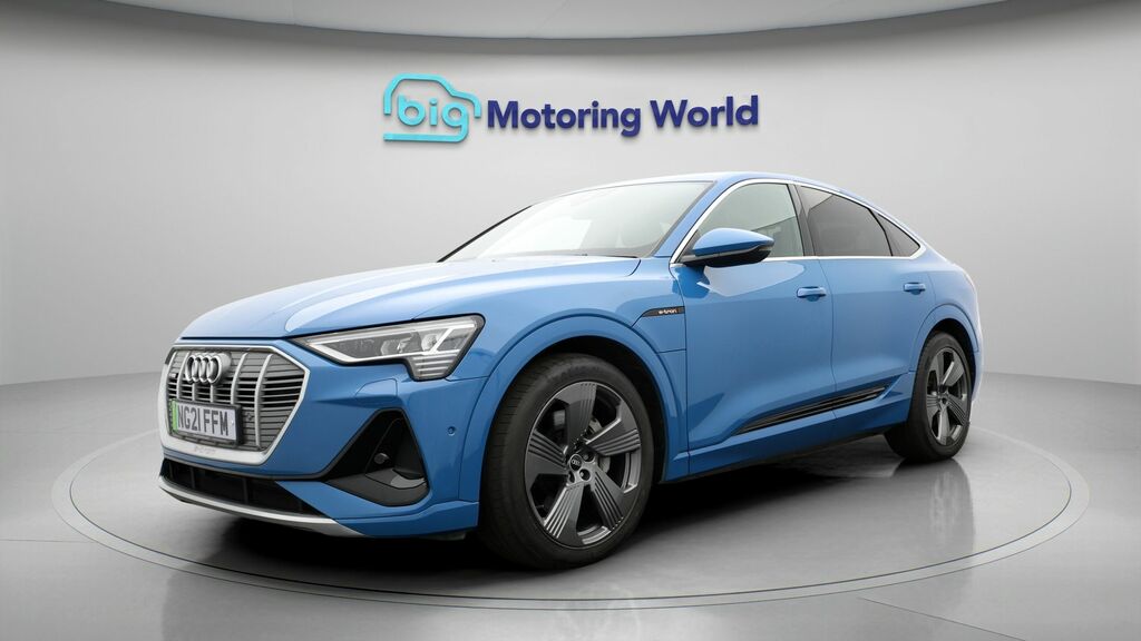 Audi E-Tron S S Line Blue #3