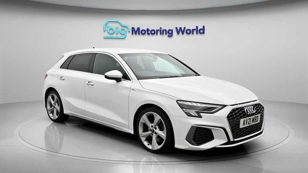 Audi A3 S Line White