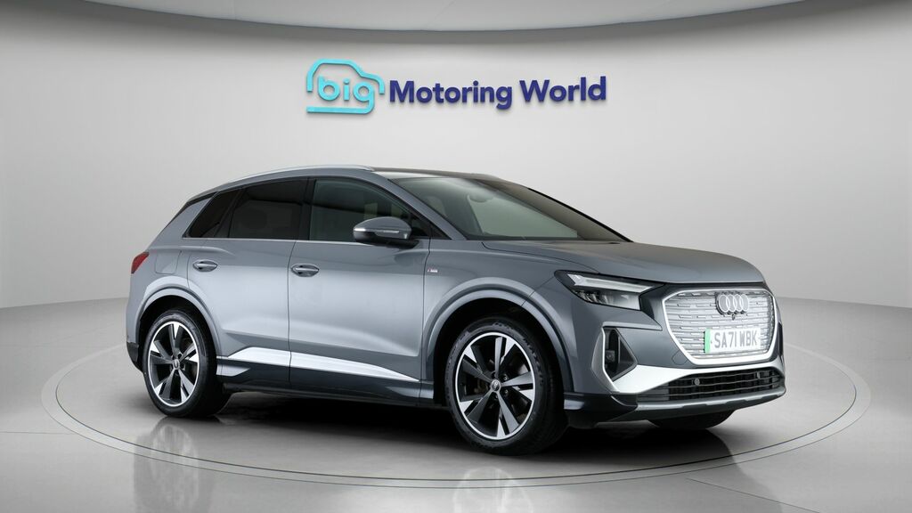 Audi Q4 E Tron S Line Grey
