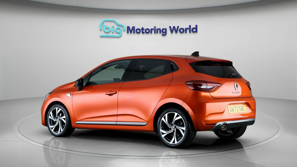 Renault Clio Rs Line AU73SZC Orange #5