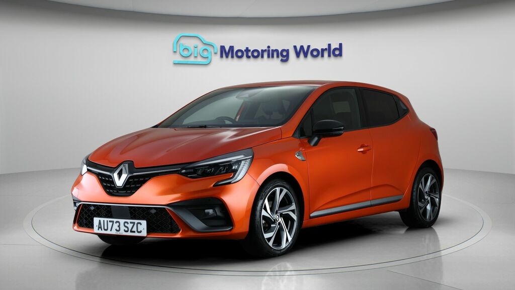 Renault Clio Rs Line AU73SZC Orange #3