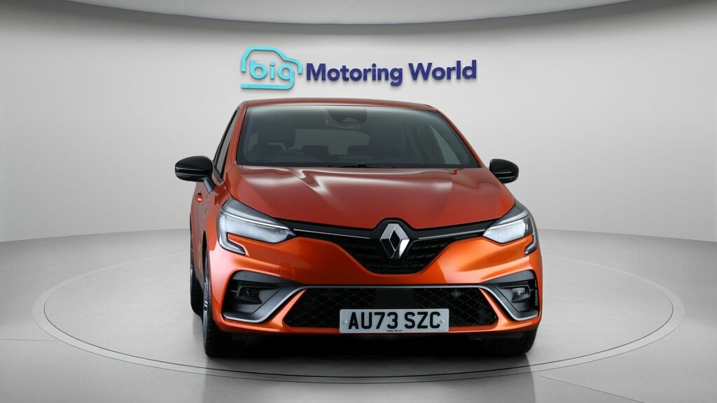 Renault Clio Rs Line AU73SZC Orange #2
