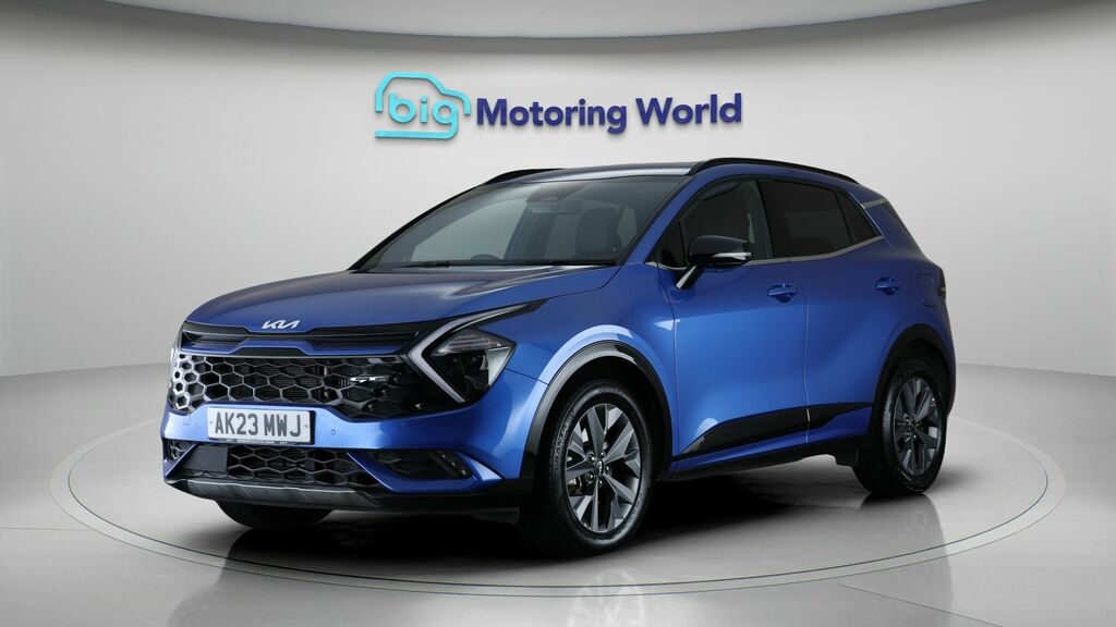 Kia Sportage Gt-line Blue #3