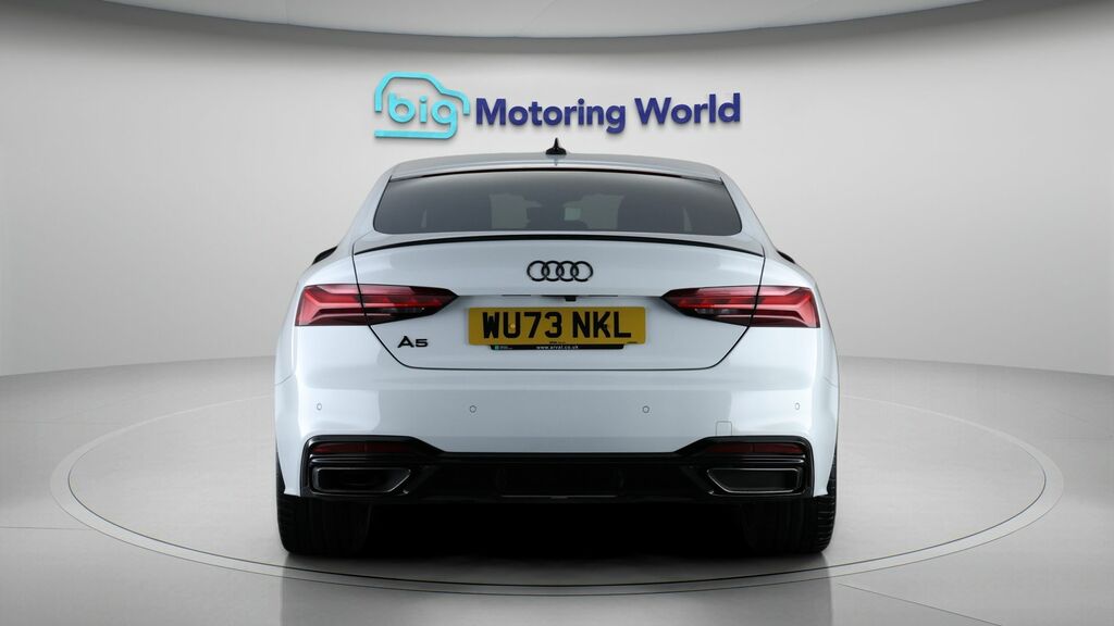 Audi A5 Black Edition White #6