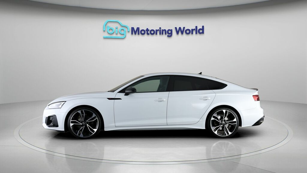 Audi A5 Black Edition White #4