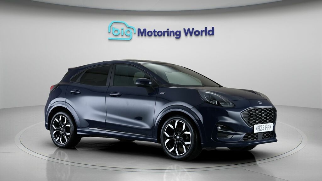 Ford Puma St-line X Blue