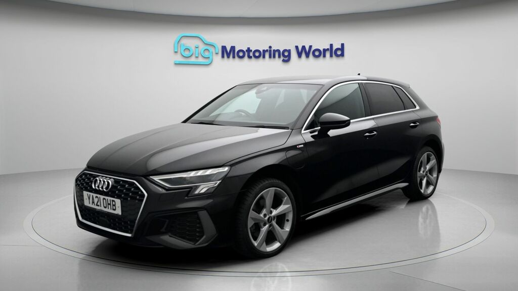 Audi A3 S Line YA21OHB Black #3