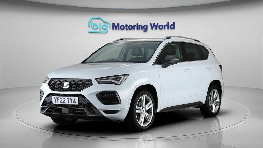 Seat Ateca Fr Edition White #3