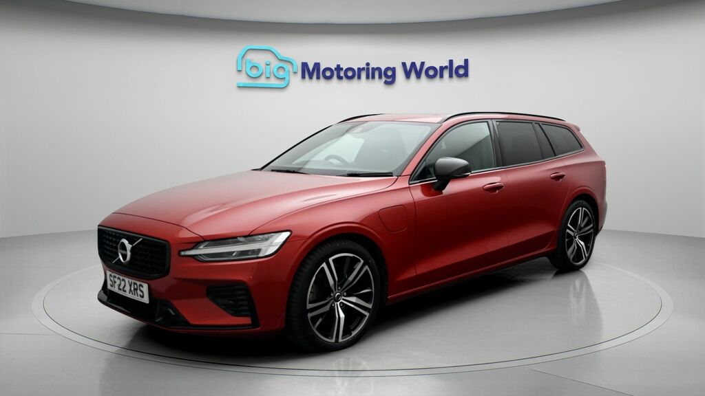 Volvo V60 R-design SF22XRS Red #3