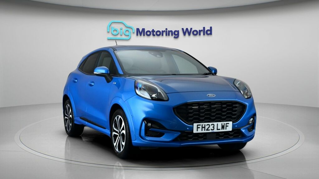 Ford Puma St-line Blue