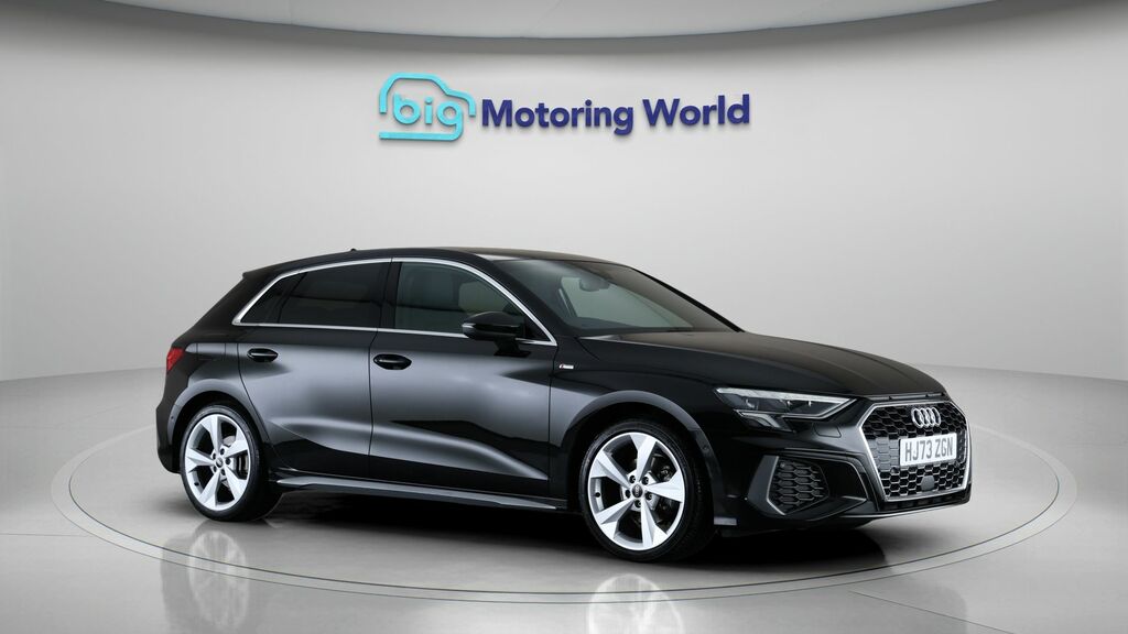 Audi A3 S Line Black