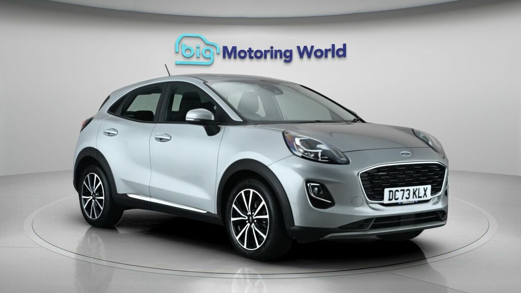 Ford Puma Titanium Silver