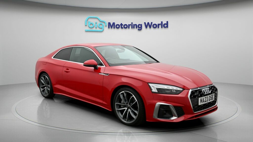 Audi A5 S Line Red