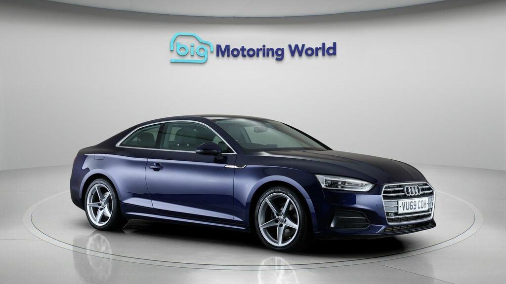 Audi A5 Sport VU69COH Blue #2