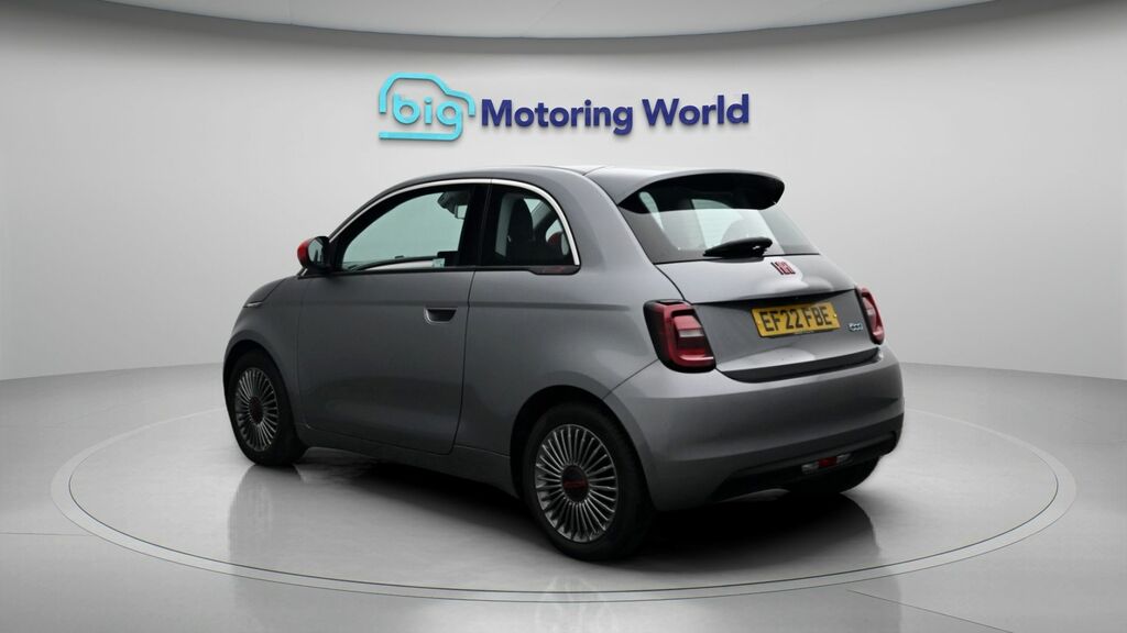 Fiat 500E Red Grey #5