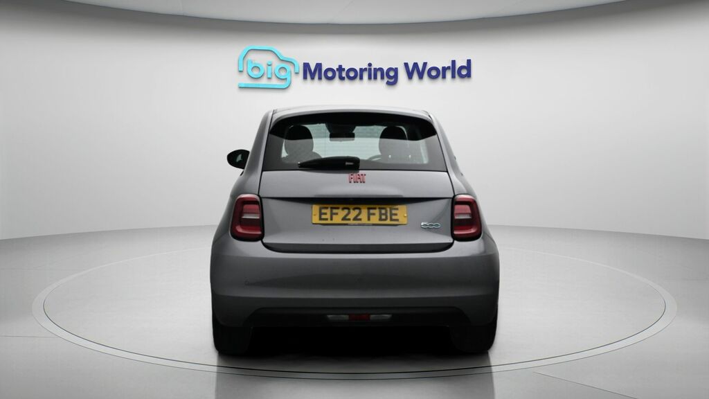 Fiat 500E Red Grey #6