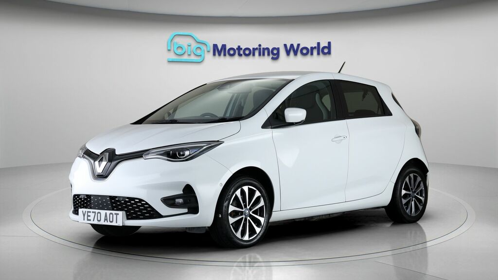 Renault Zoe Gt Line White #3