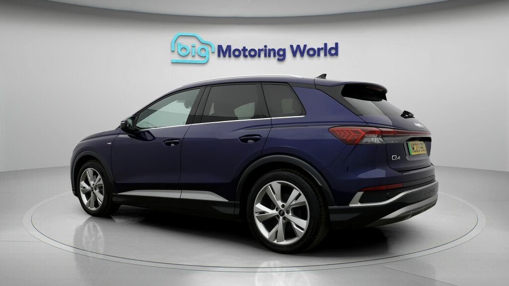 Audi Q4 E Tron S Line Blue #5