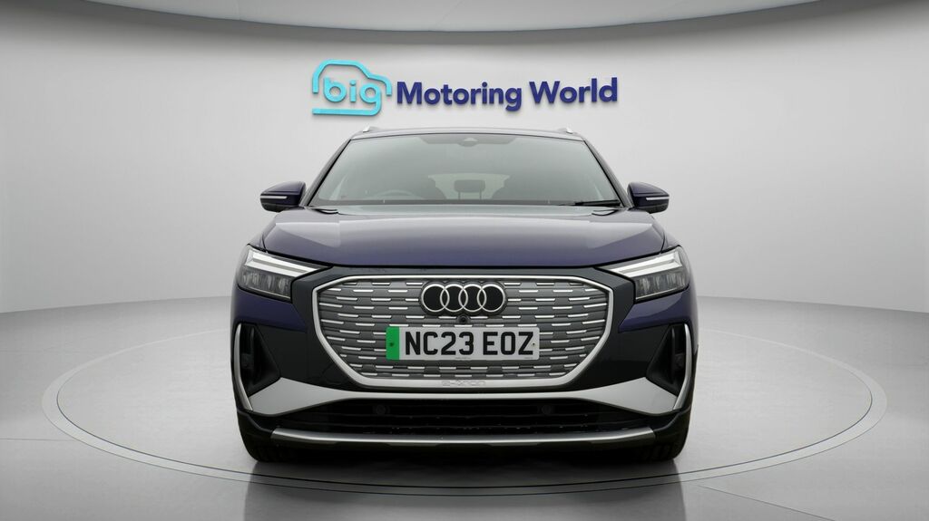 Audi Q4 E Tron S Line Blue #2