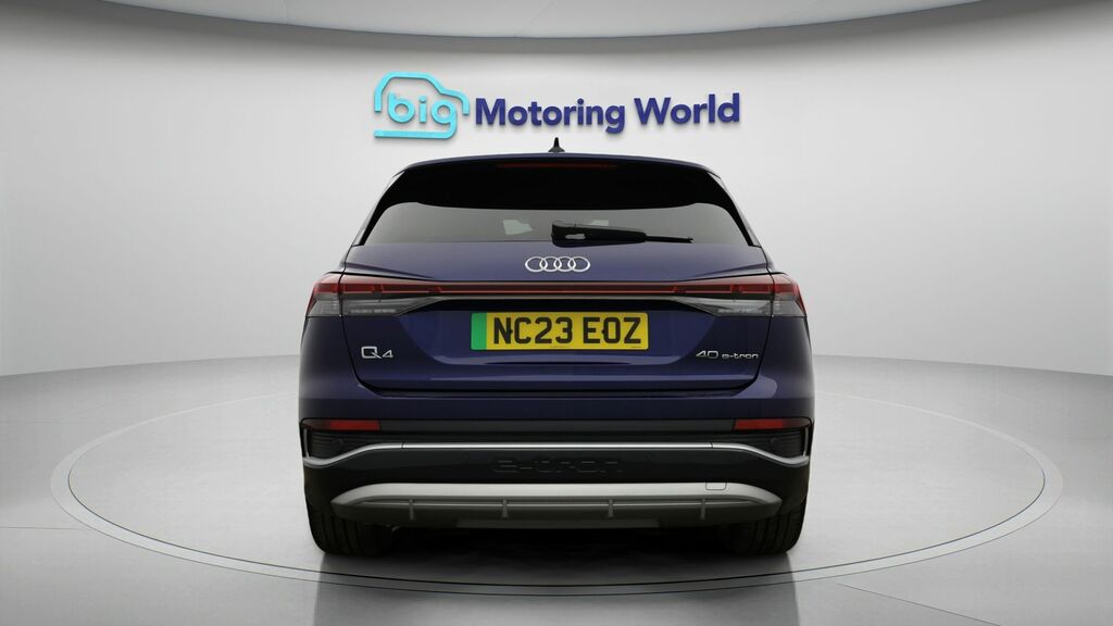 Audi Q4 E Tron S Line Blue #6