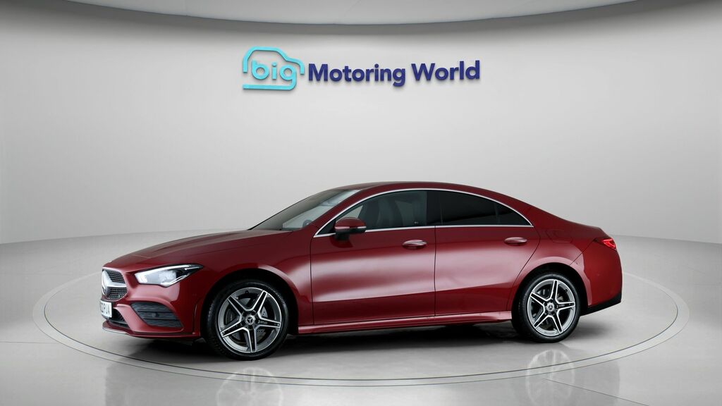 Mercedes-Benz CLA Class Amg Line Red #4
