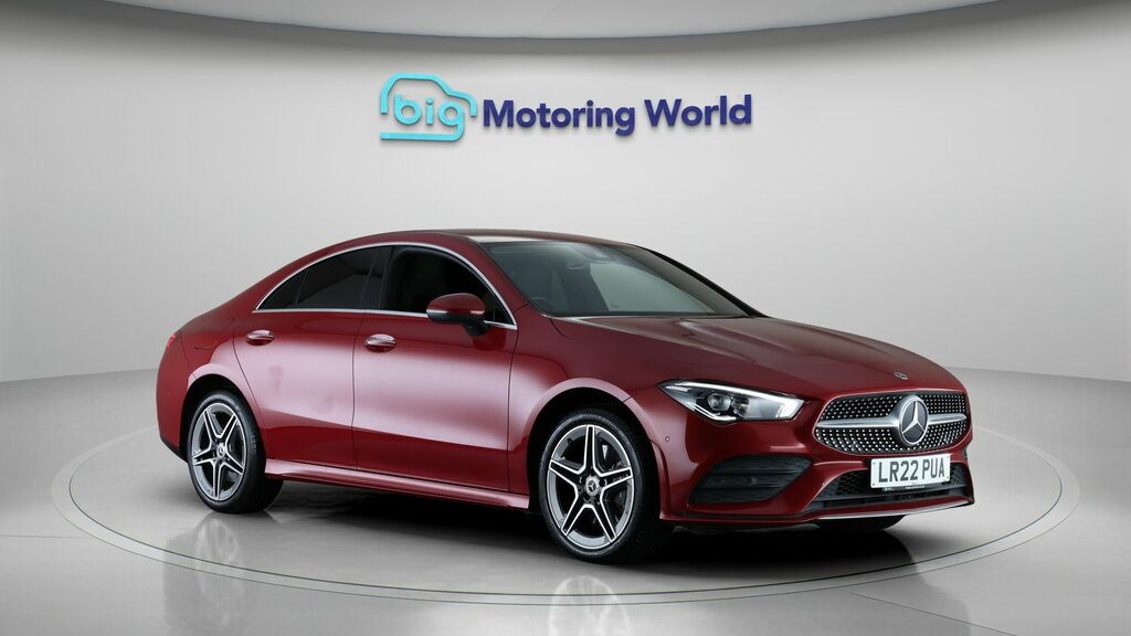 Mercedes-Benz CLA Class Amg Line Red #2