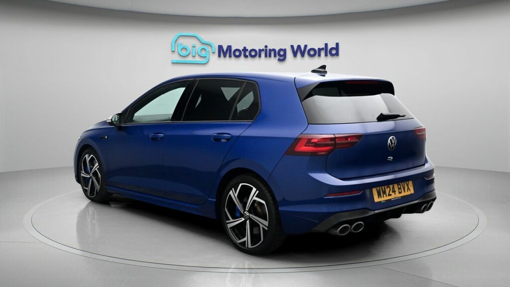 Volkswagen Golf R Blue #5