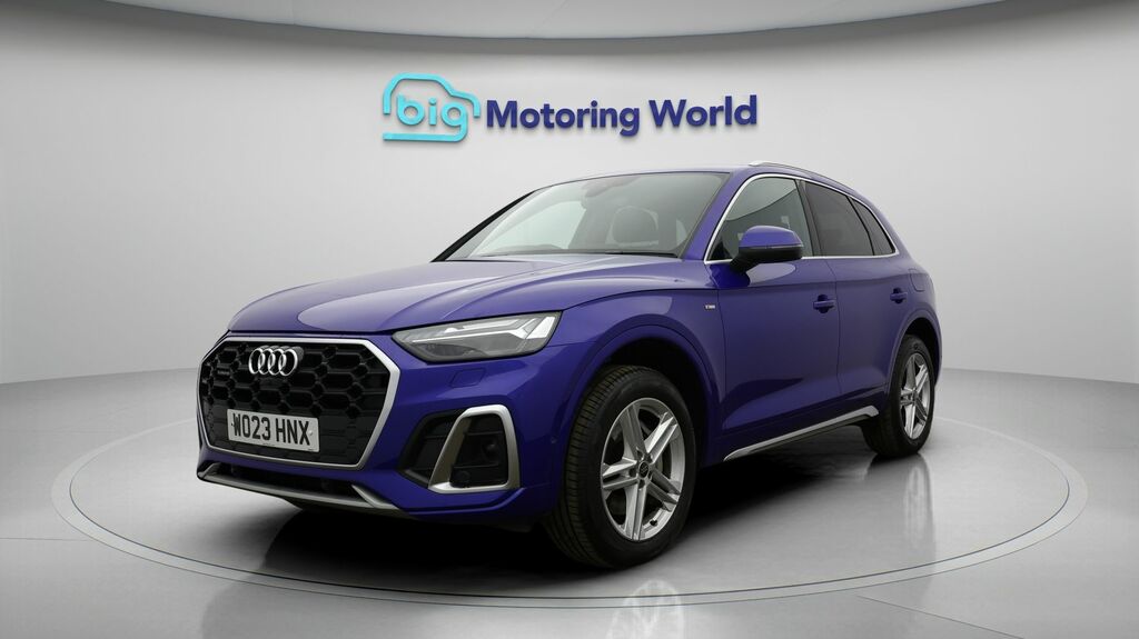 Audi Q5 S Line Blue #3