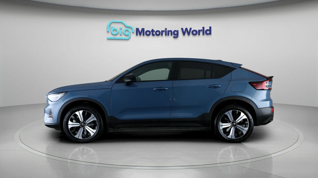 Volvo C40 Plus Blue #4