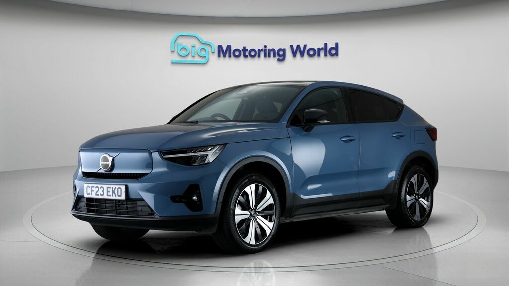 Volvo C40 Plus Blue #3