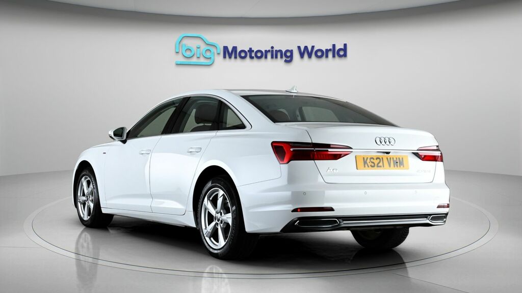 Audi A6 Saloon Sport White #5
