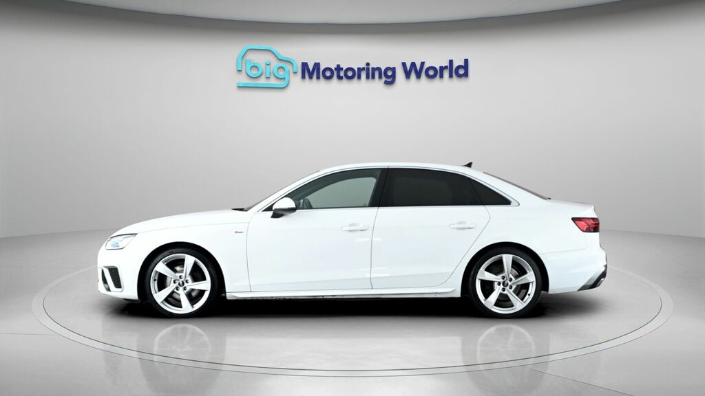 Audi A4 S Line White #4