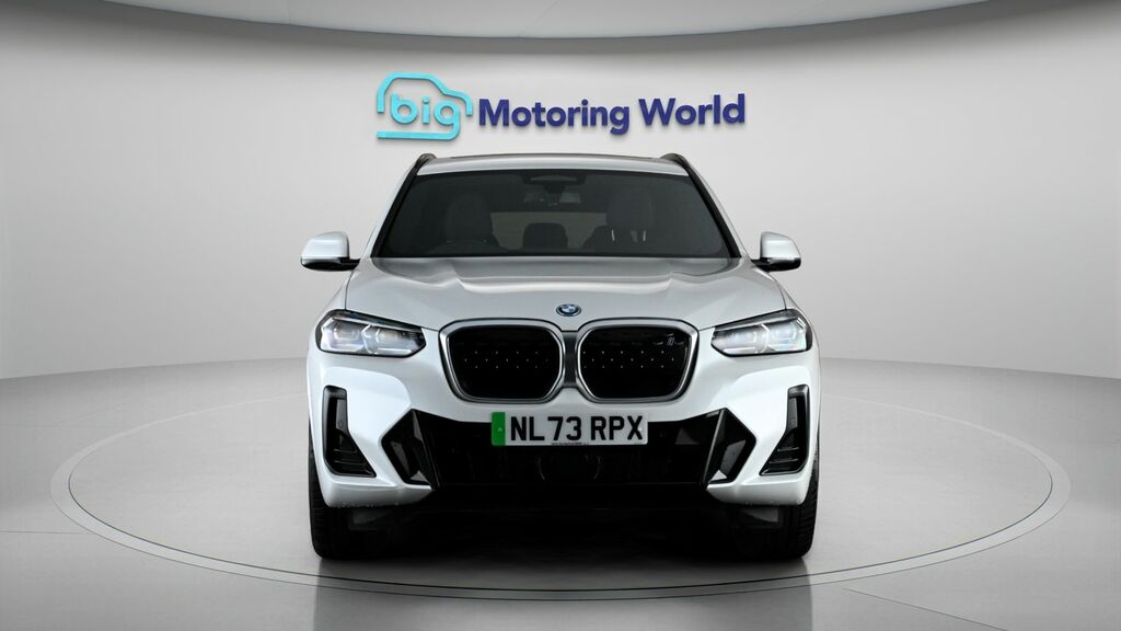 BMW iX3 M Sport White #2