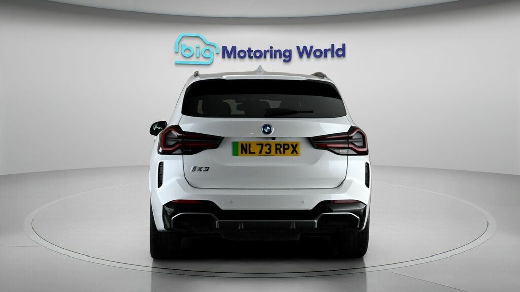 BMW iX3 M Sport White #6